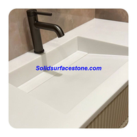 solid surface basin