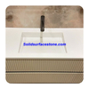 corian solid surface sink