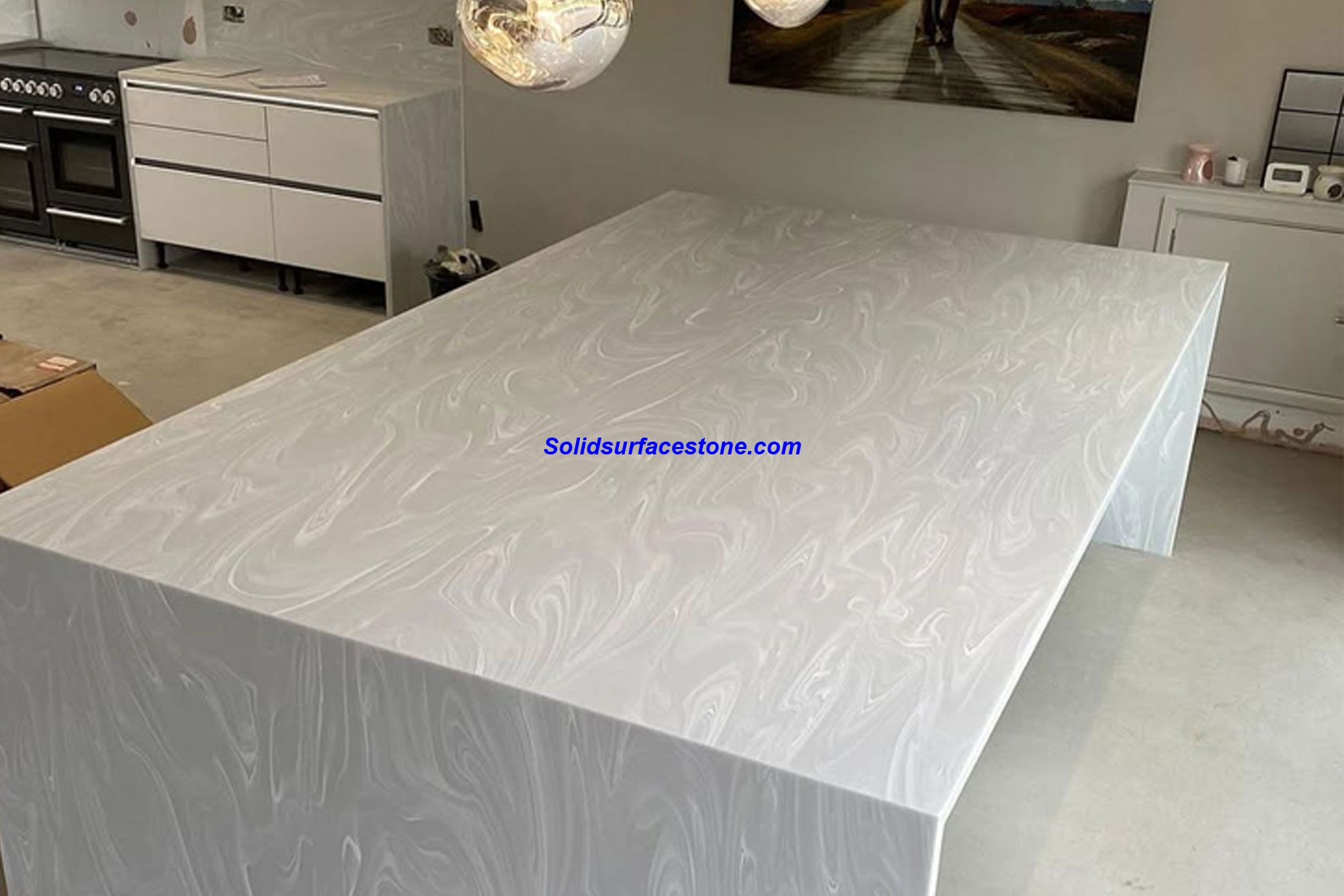 kitchen bench top marble
