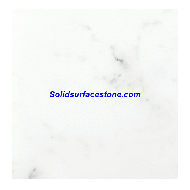 white marble solid surface