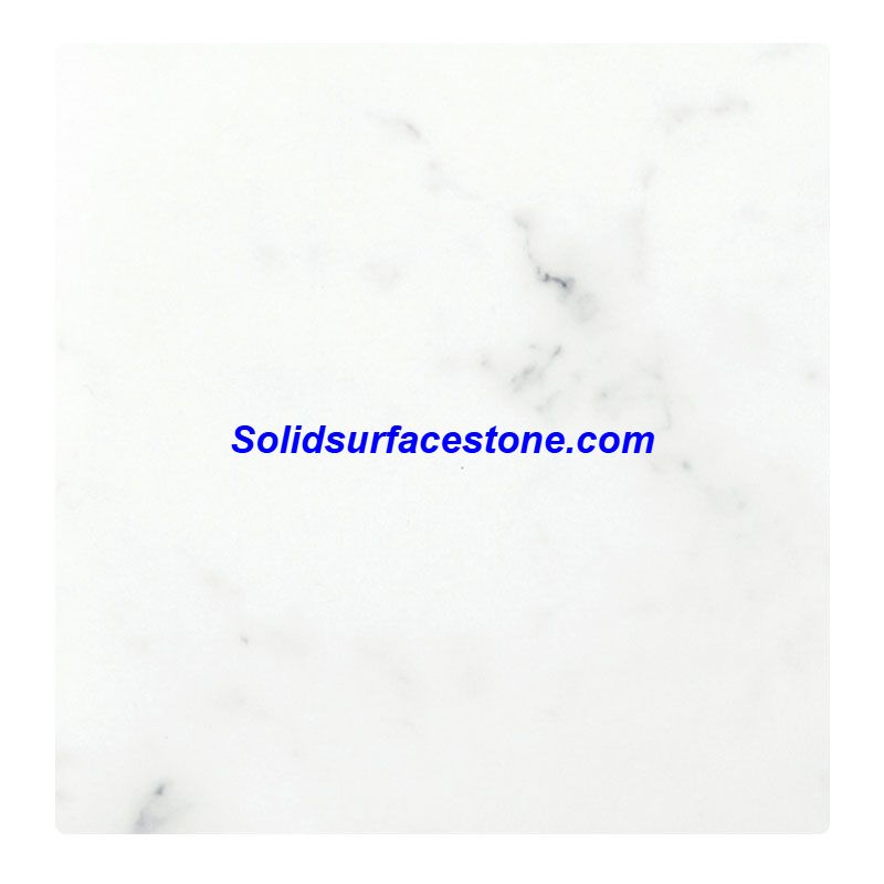 white marble solid surface