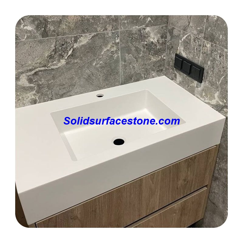 sink with countertop