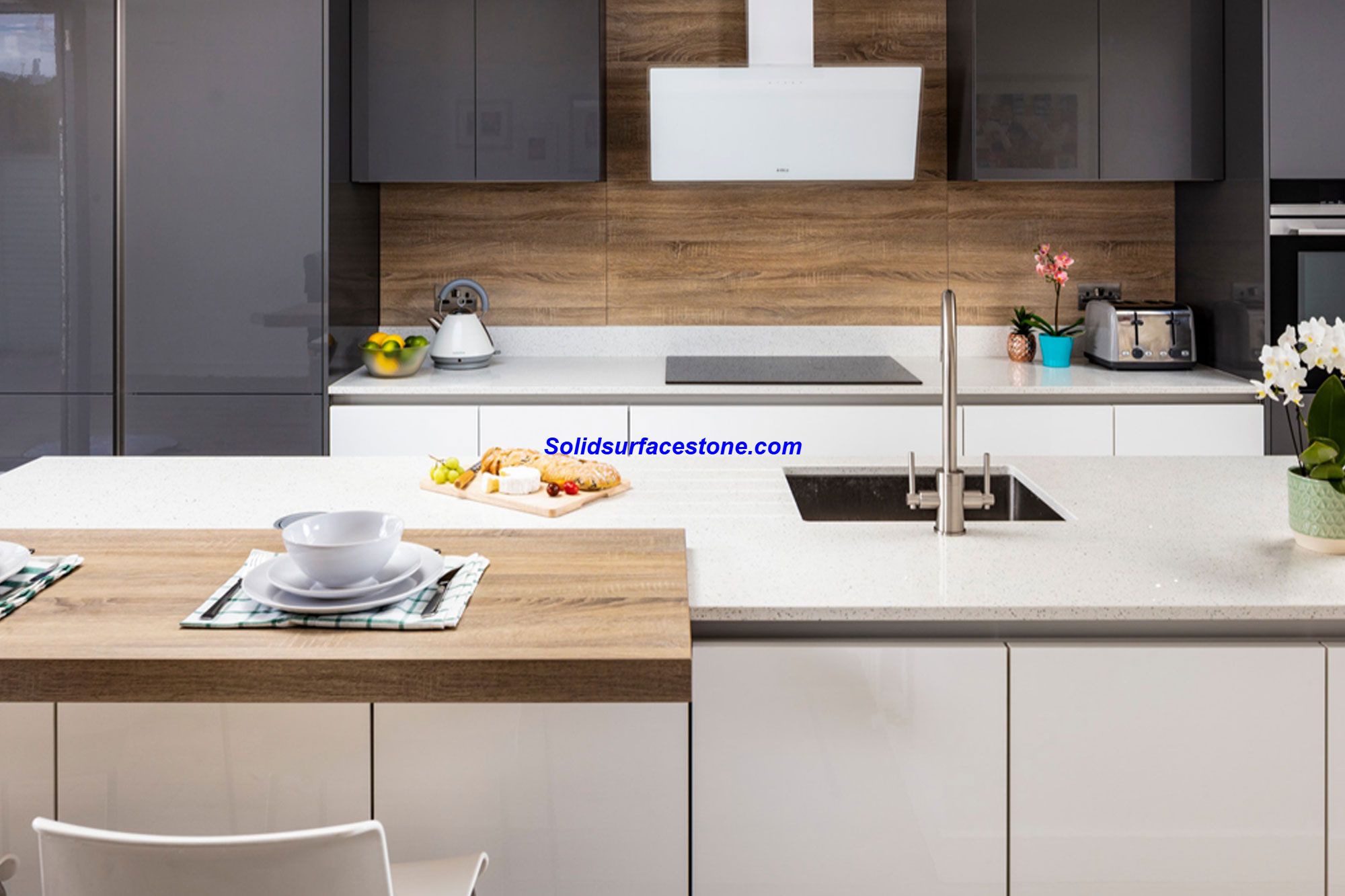 solid surface Kitchen Countertiop