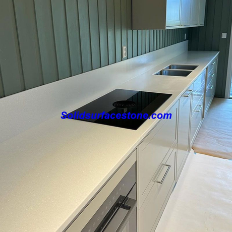 100% Solid Surface Slab Marble Sheet for Table Countertops