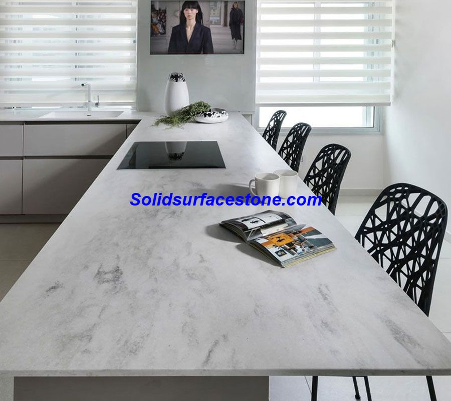 Solid surface kitchen