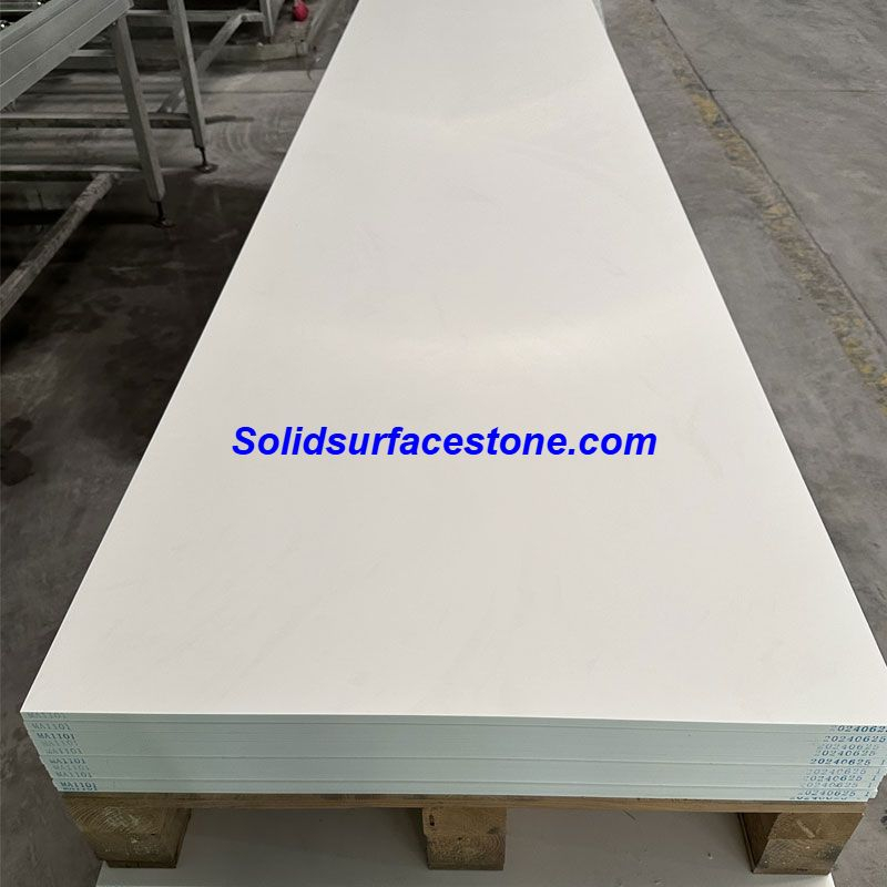 Surface solide du blanc pur