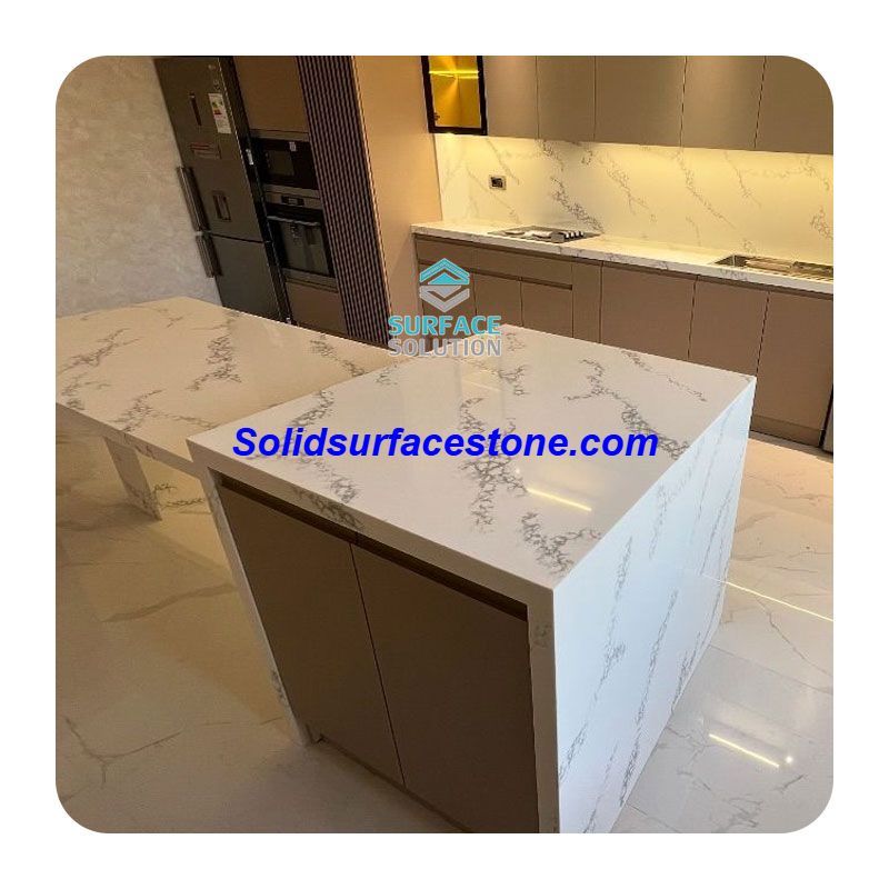 kitchen countertop solid surface