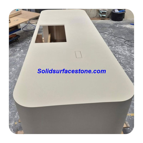 Solid Surface 6mm 12mm 30mm Solid Surface Slab Sheet Interior Kitchen Countertops