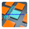 Free Samples Pure White Modified Acrylic Solid Surface Sheets Kitchen Countertops Materials