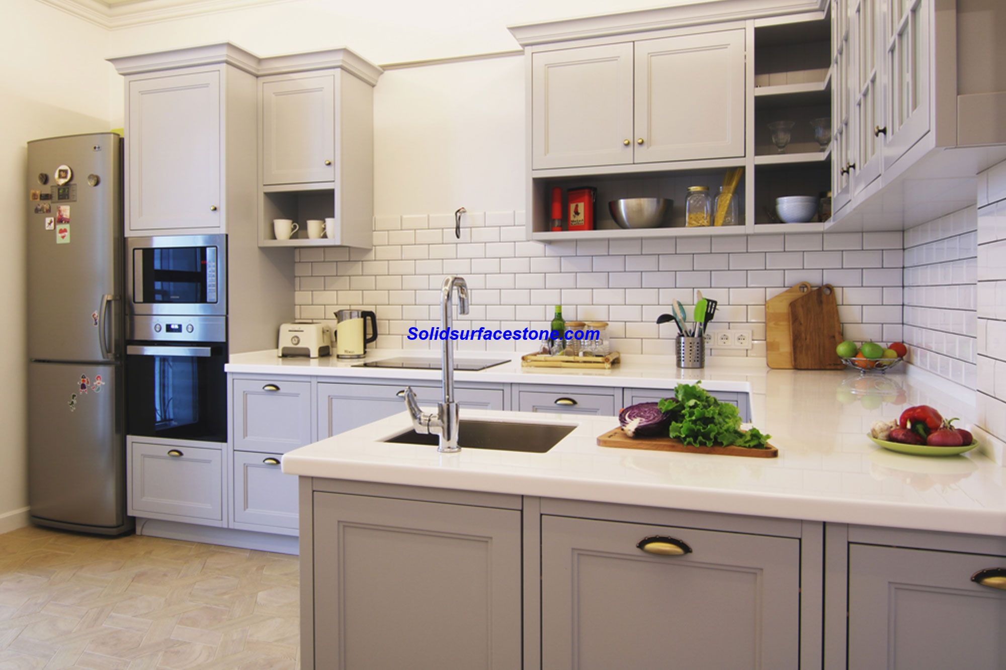 Solid Surface Kitchen Counter Tops
